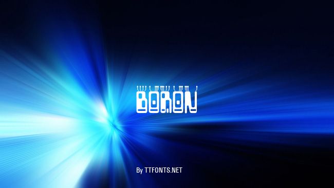 Boron example