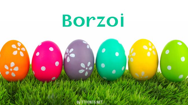 Borzoi example