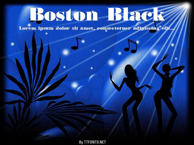 Boston Black example