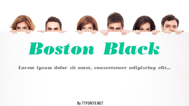 Boston Black example