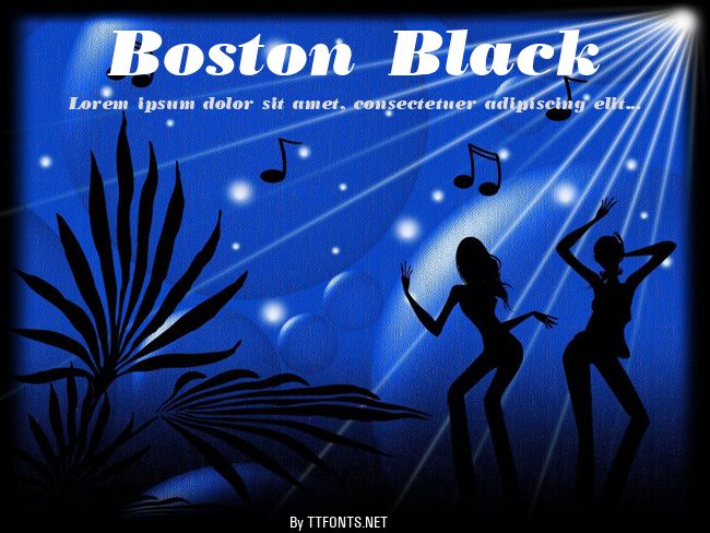 Boston Black example