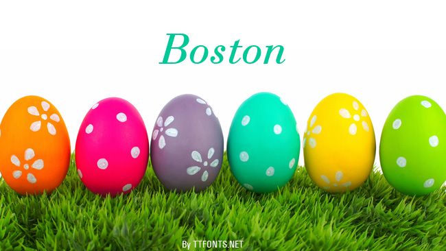 Boston example