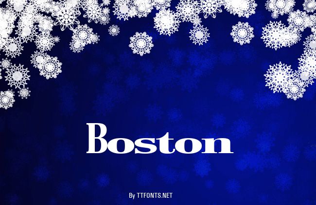 Boston example