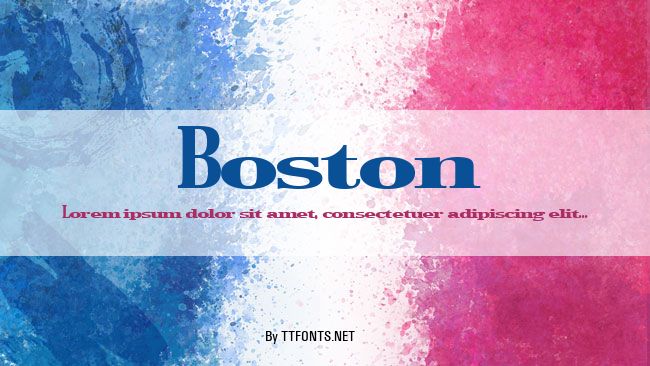 Boston example