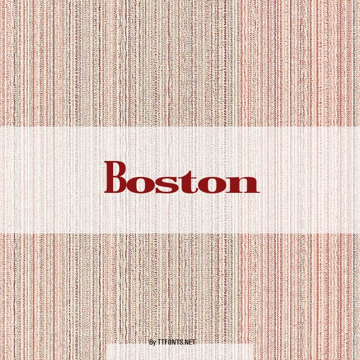 Boston example