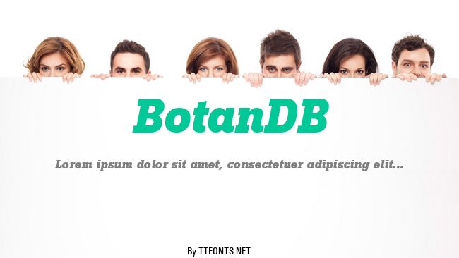 BotanDB example