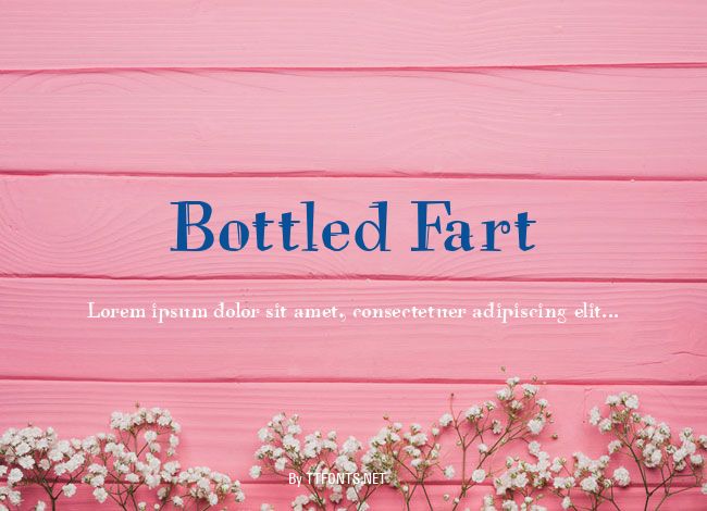 Bottled Fart example