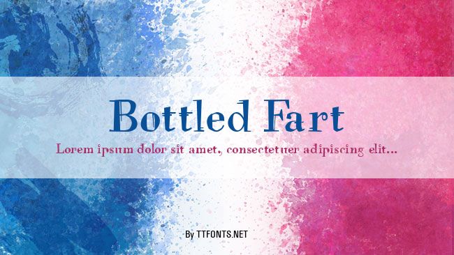 Bottled Fart example