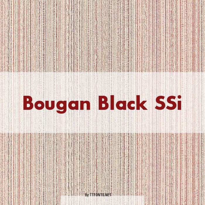 Bougan Black SSi example