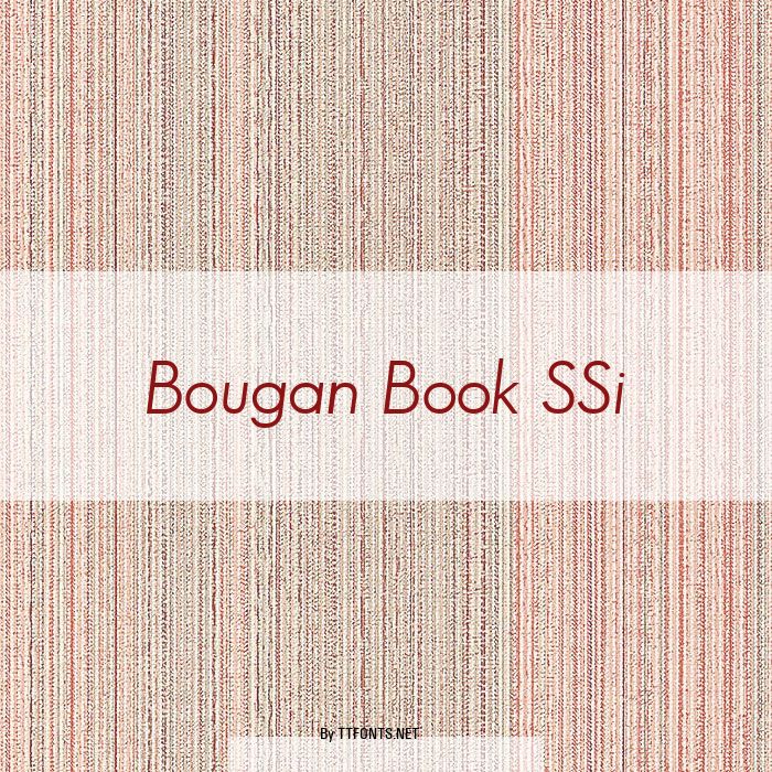 Bougan Book SSi example