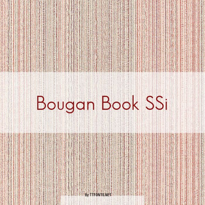 Bougan Book SSi example