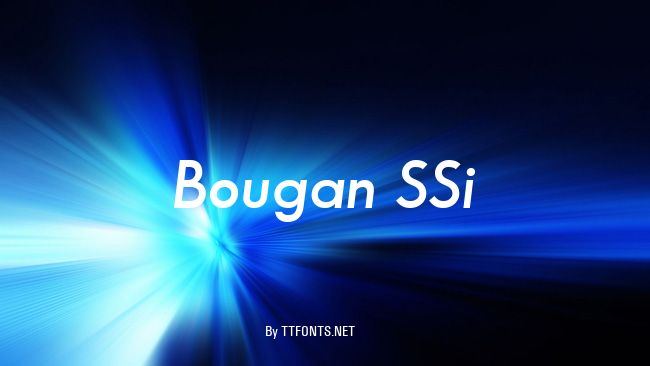 Bougan SSi example