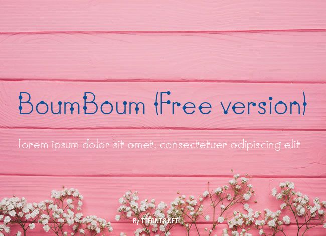 BoumBoum (Free version) example