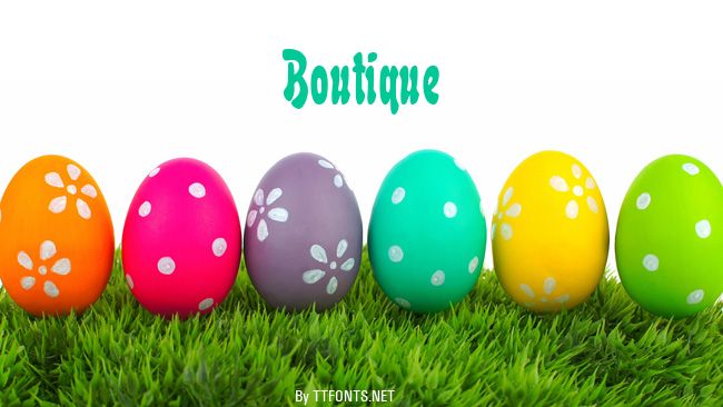 Boutique example