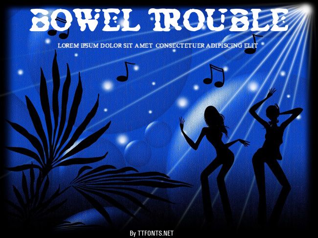 Bowel Trouble example