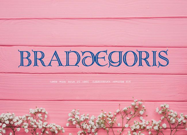 Brandegoris example