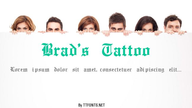Brad's Tattoo example