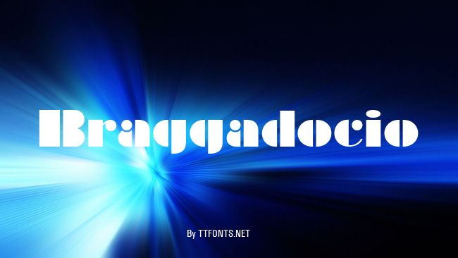 Braggadocio example