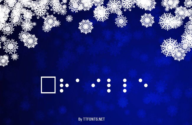 Braille example