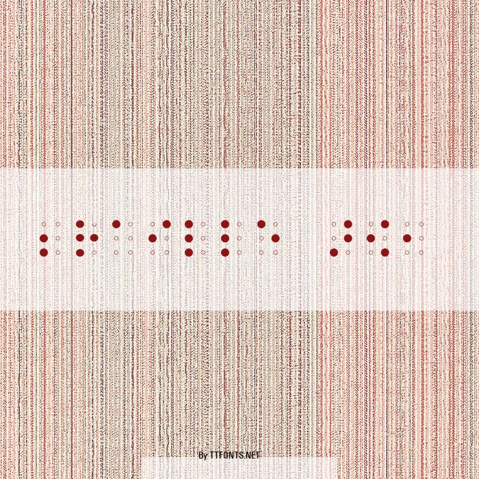 Braille AOE example
