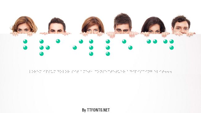 Braille 3D example