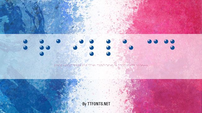 Braille 3D example