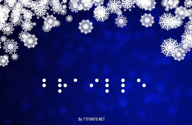 Braille example