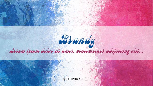 Brandy example