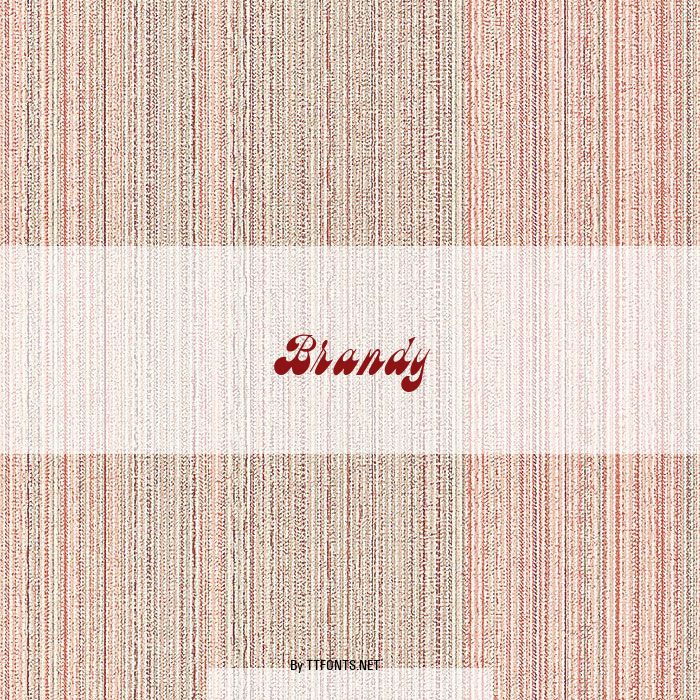 Brandy example