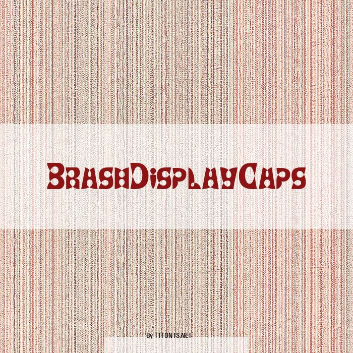 BrashDisplayCaps example
