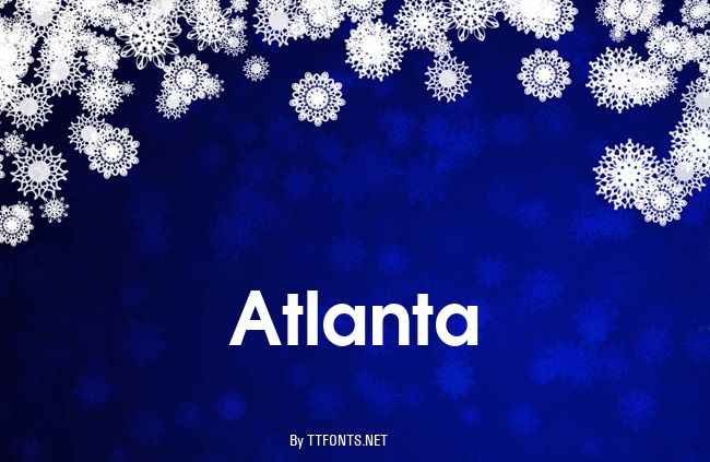 Atlanta example