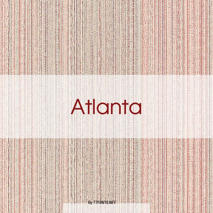 Atlanta example