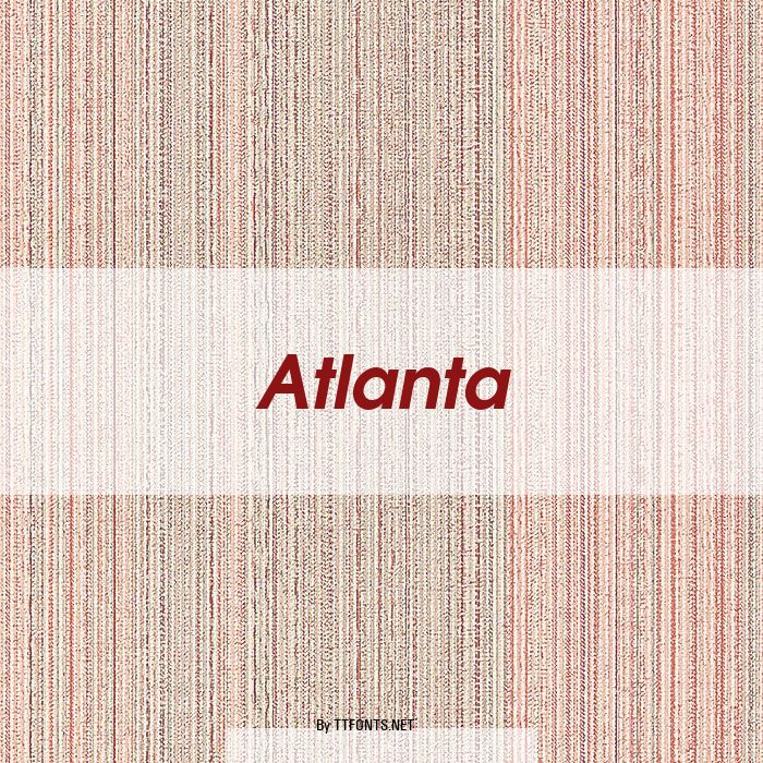 Atlanta example
