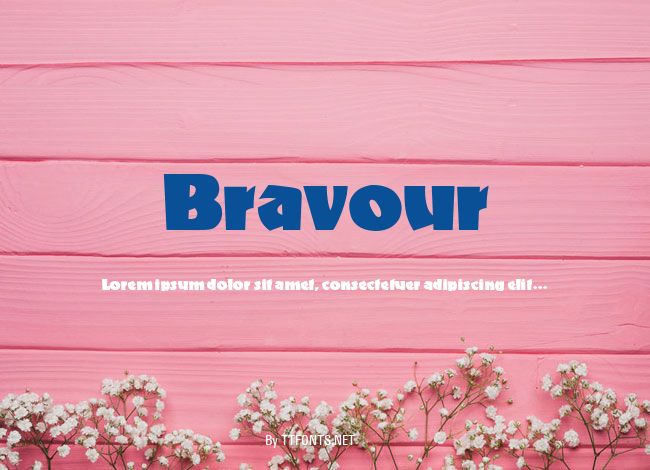 Bravour example
