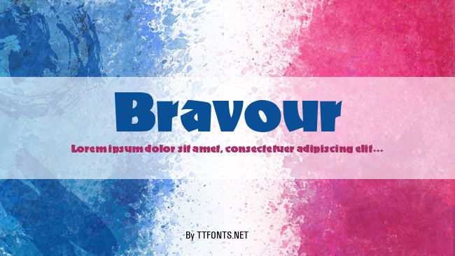 Bravour example