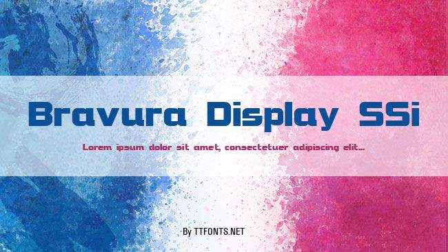 Bravura Display SSi example