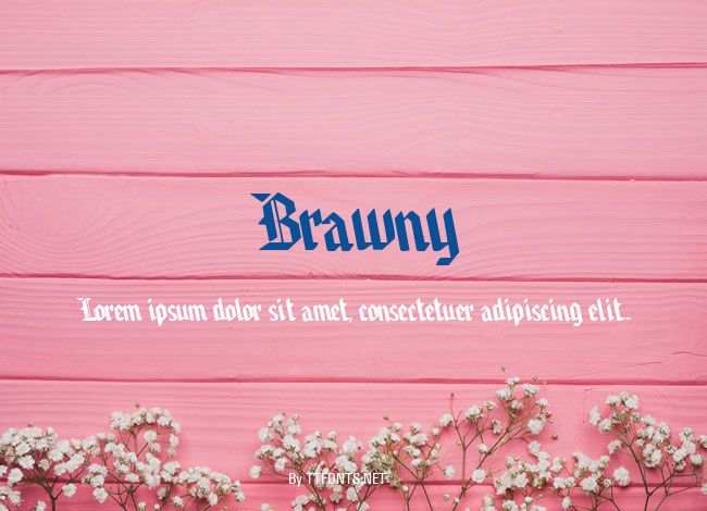 Brawny example