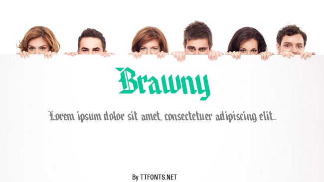 Brawny example