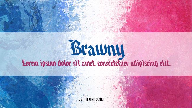 Brawny example