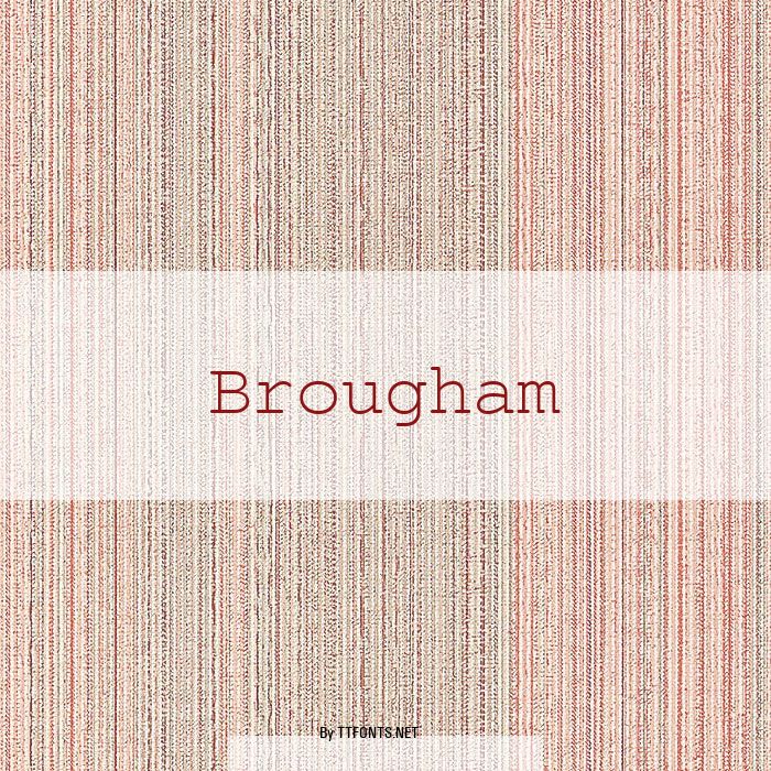 Brougham example