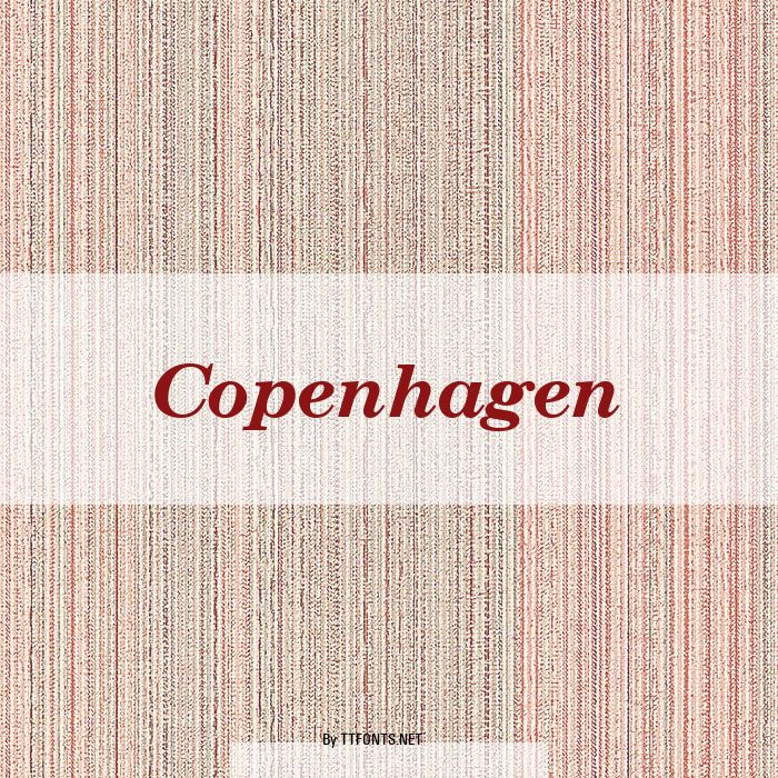 Copenhagen example