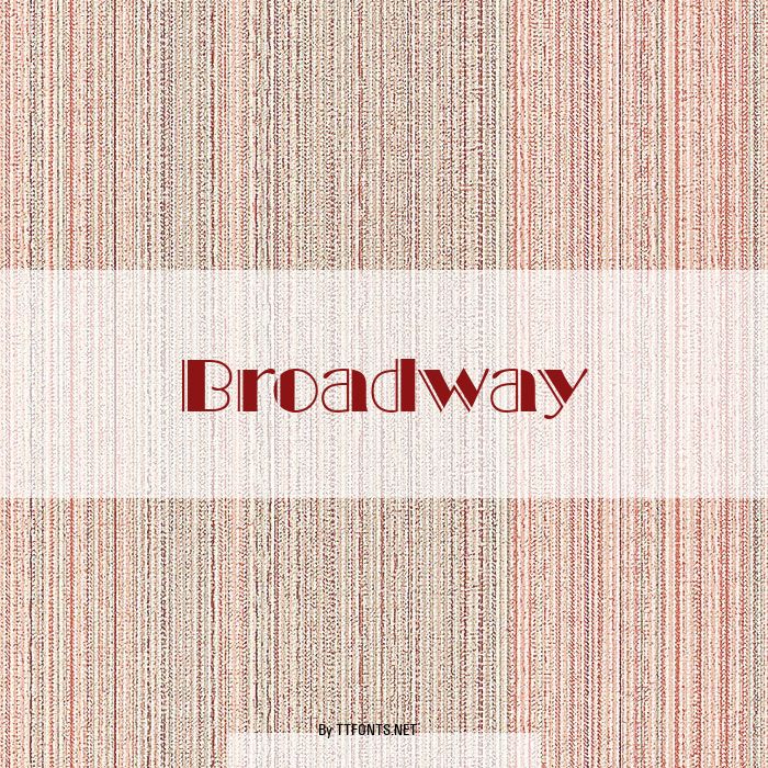 Broadway example