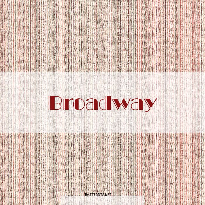 Broadway example