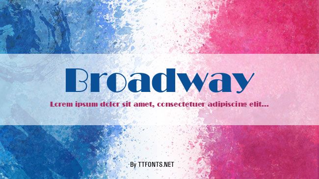 Broadway example