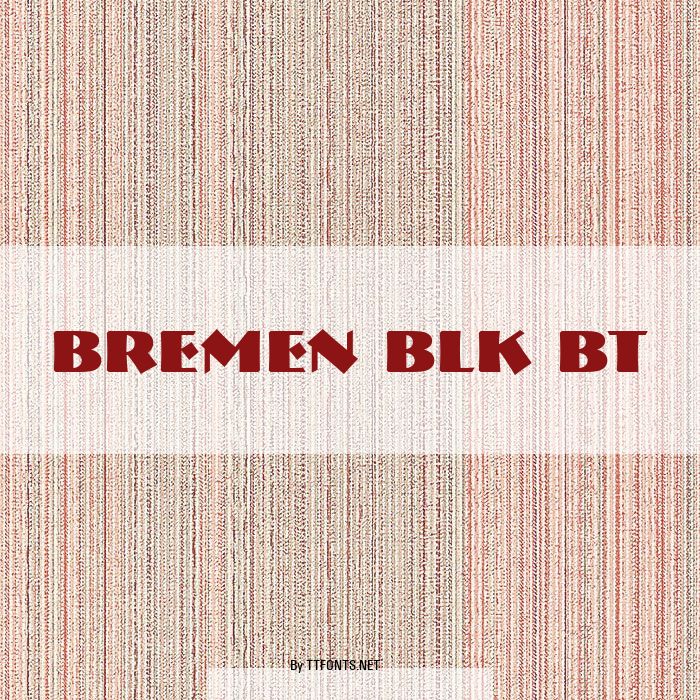 Bremen Blk BT example