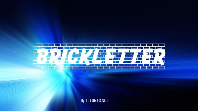 Brickletter example