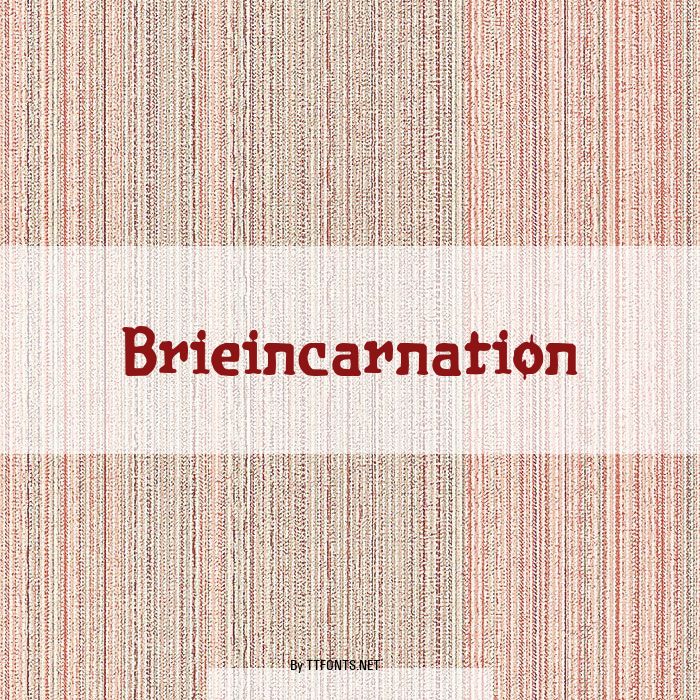 Brieincarnation example
