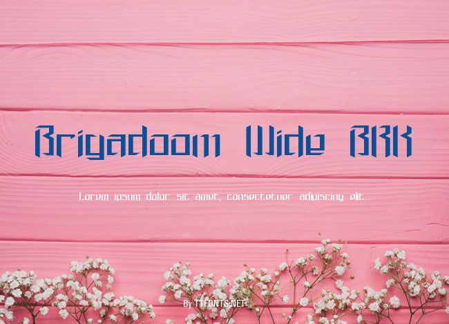 Brigadoom Wide BRK example
