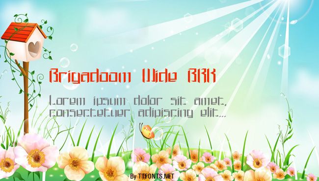 Brigadoom Wide BRK example
