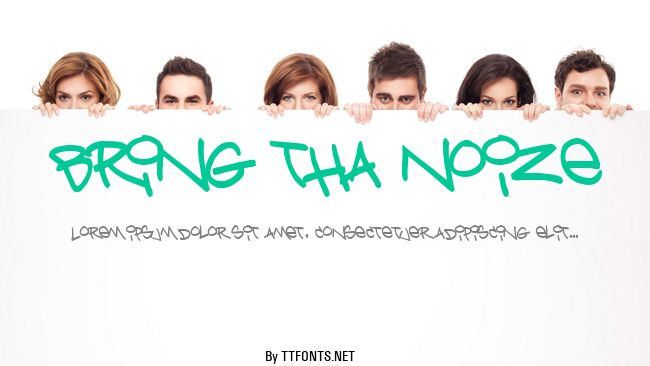 Bring tha noize example